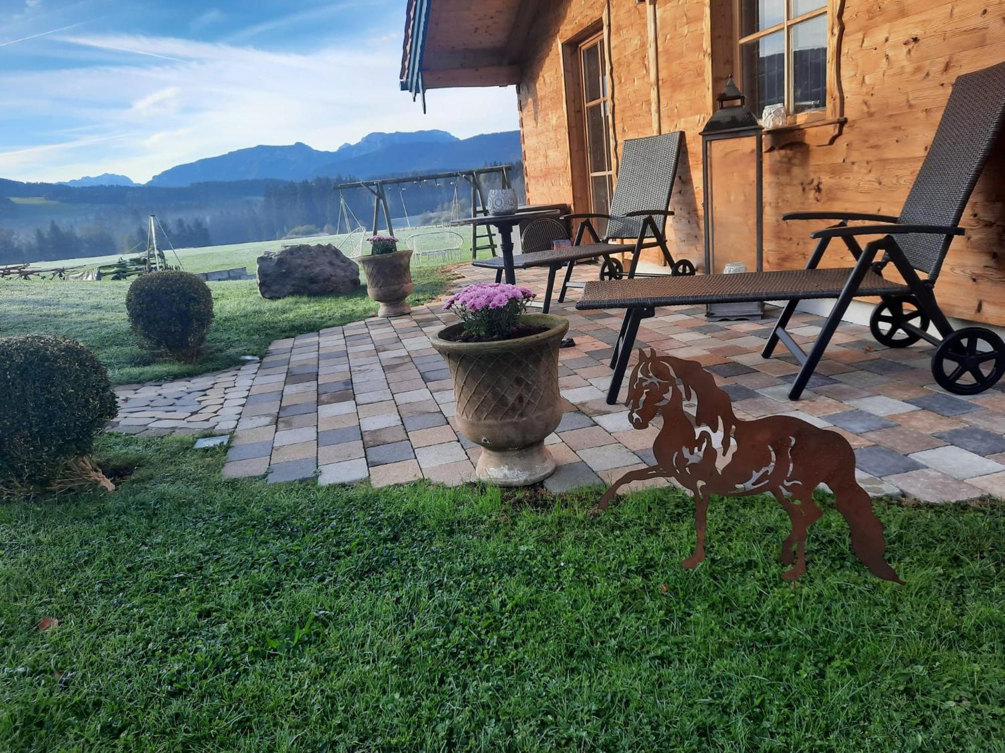 Ferienwohnung Am Wirtshof Siegsdorf Exteriér fotografie